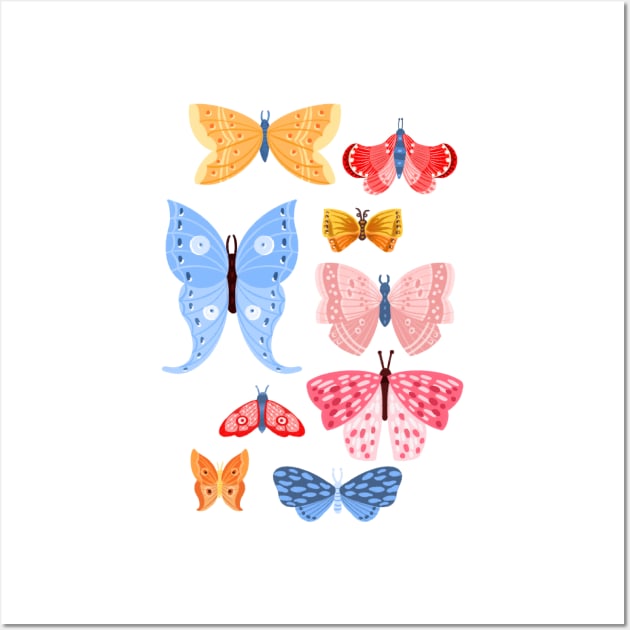 Butterflies Wall Art by Valeria Frustaci 